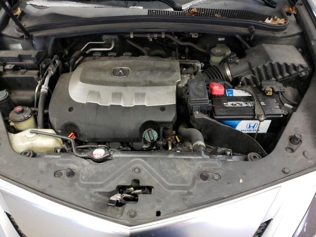 2HNYB1H64BH500697 - 2011 ACURA ZDX ADVANCE رمادي صورة 11