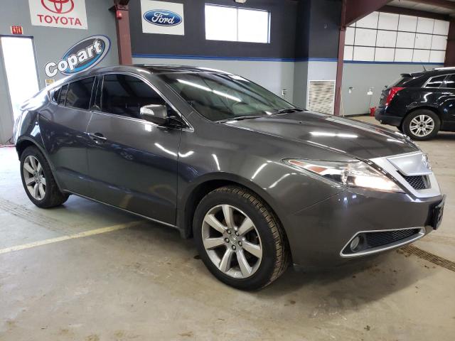2HNYB1H64BH500697 - 2011 ACURA ZDX ADVANCE رمادي صورة 4
