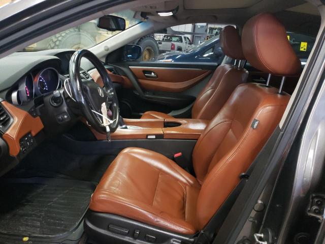 2HNYB1H64BH500697 - 2011 ACURA ZDX ADVANCE رمادي صورة 7
