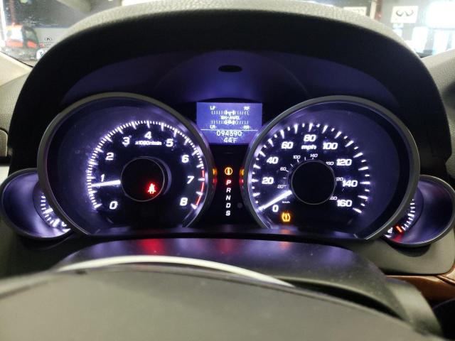 2HNYB1H64BH500697 - 2011 ACURA ZDX ADVANCE رمادي صورة 9