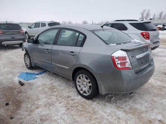 3N1AB6AP2CL735019 - 2012 NISSAN SENTRA 2.0 GRAY photo 2