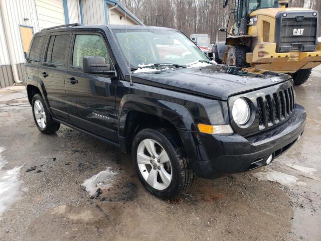 1C4NJRFB9ED884908 - 2014 JEEP PATRIOT LATITUDE BLACK photo 4