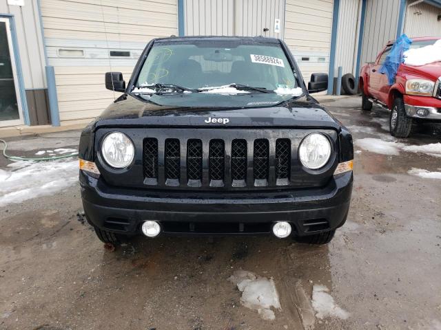 1C4NJRFB9ED884908 - 2014 JEEP PATRIOT LATITUDE BLACK photo 5