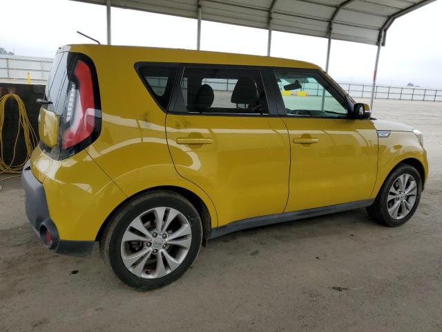 KNDJP3A56E7078129 - 2014 KIA SOUL + YELLOW photo 3