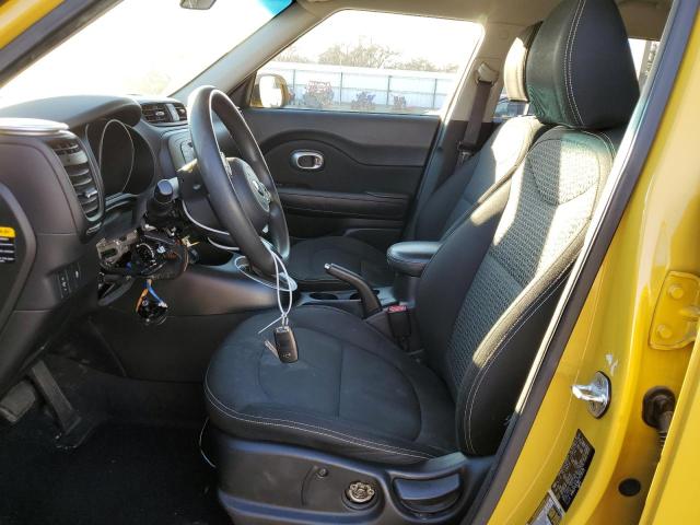 KNDJP3A56E7078129 - 2014 KIA SOUL + YELLOW photo 7