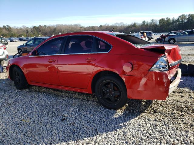 2G1WA5EK0B1135557 - 2011 CHEVROLET IMPALA LS RED photo 2