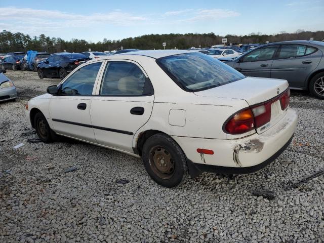 JM1BC1415V0117623 - 1997 MAZDA PROTEGE DX WHITE photo 2