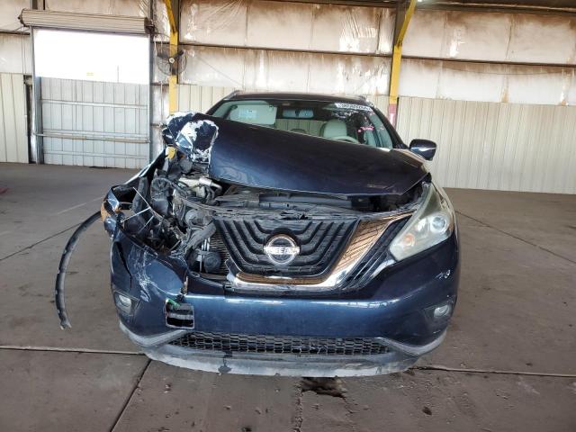 5N1AZ2MG7FN260643 - 2015 NISSAN MURANO S BLUE photo 5