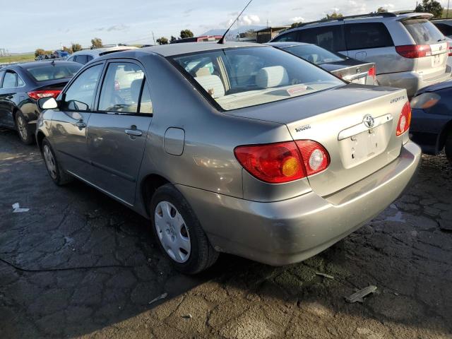 1NXBR32E43Z174798 - 2003 TOYOTA COROLLA CE GRAY photo 2