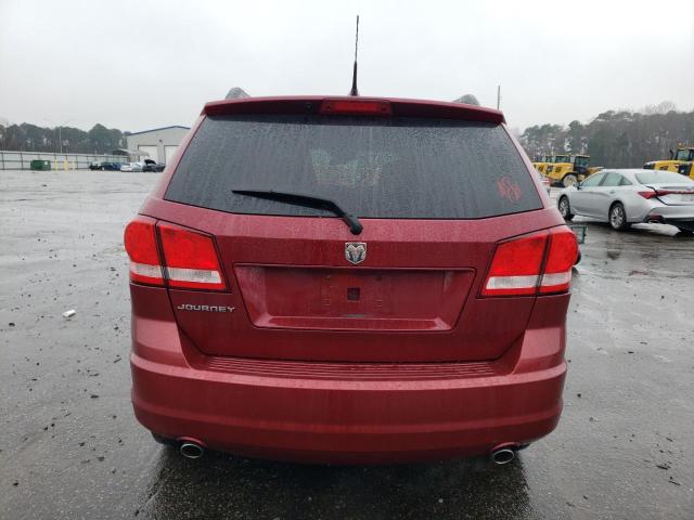 3D4PG1FG5BT500541 - 2011 DODGE JOURNEY MAINSTREET RED photo 6