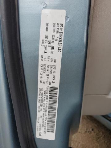 2A8HR54P88R843564 - 2008 CHRYSLER TOWN & COU TOURING BLUE photo 13