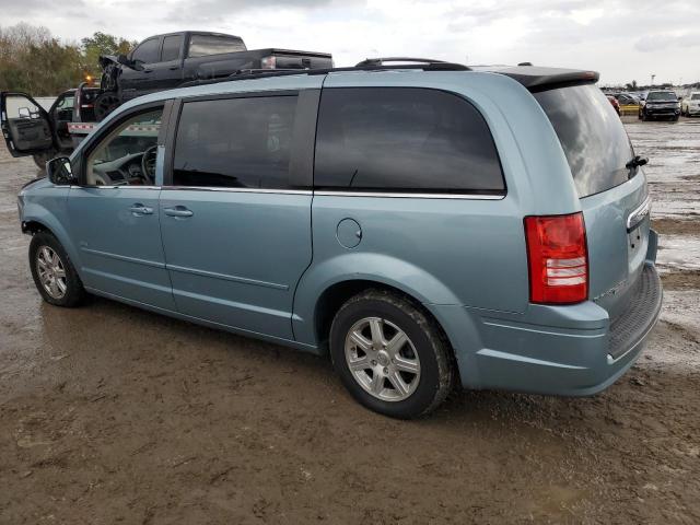 2A8HR54P88R843564 - 2008 CHRYSLER TOWN & COU TOURING BLUE photo 2