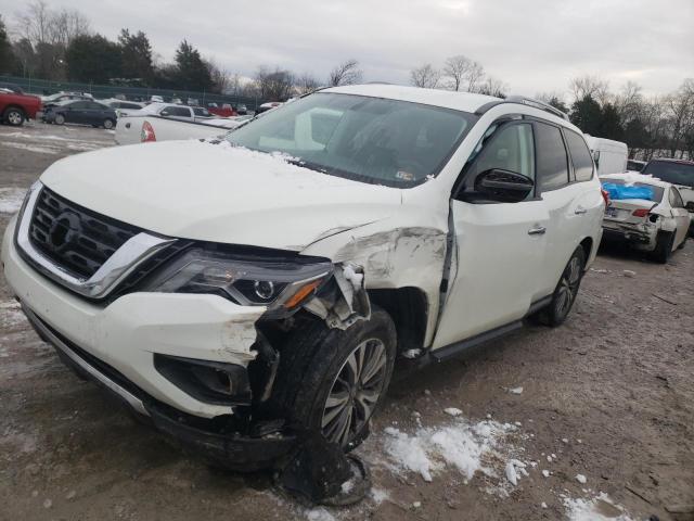 5N1DR2MM3KC590093 - 2019 NISSAN PATHFINDER S WHITE photo 1