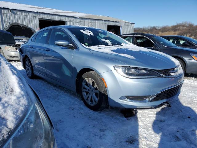 1C3CCCAB0FN735552 - 2015 CHRYSLER 200 LIMITED BLUE photo 4