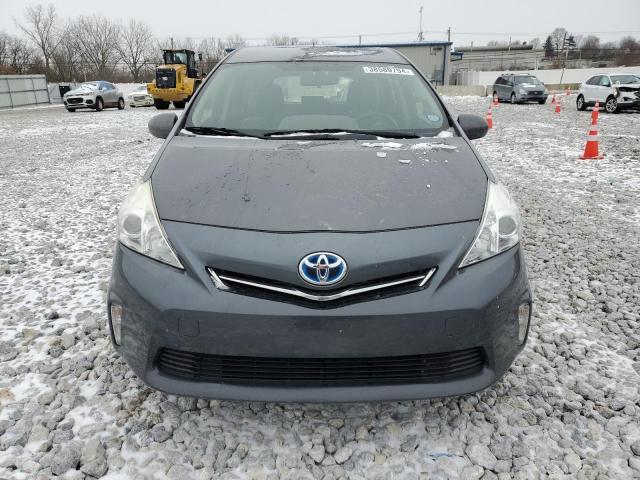 JTDZN3EU3D3191116 - 2013 TOYOTA PRIUS V GRAY photo 5