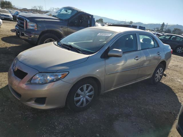 2T1BU4EE8AC426664 - 2010 TOYOTA COROLLA BASE BEIGE photo 1