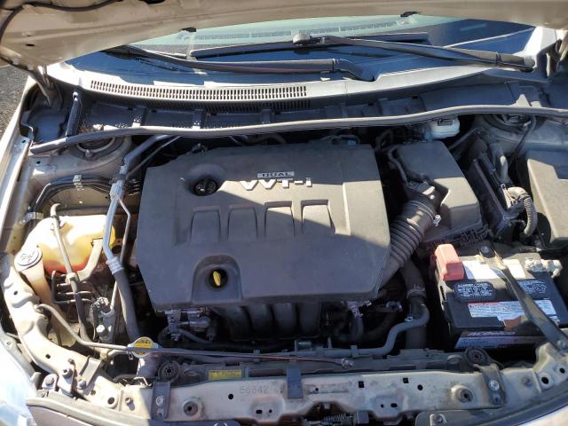 2T1BU4EE8AC426664 - 2010 TOYOTA COROLLA BASE BEIGE photo 11