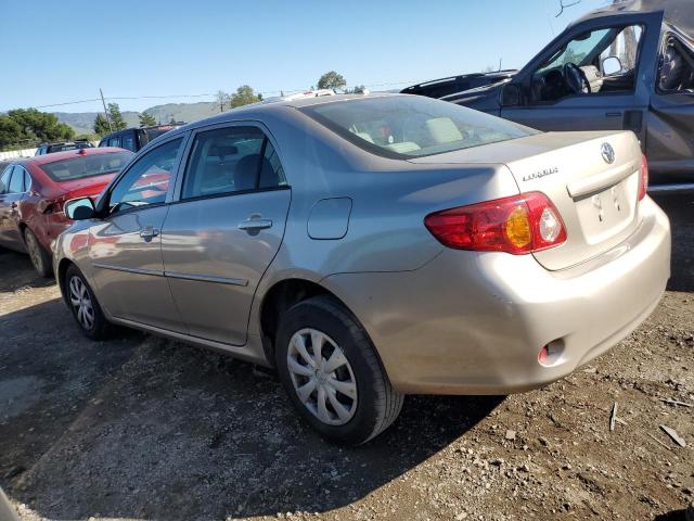 2T1BU4EE8AC426664 - 2010 TOYOTA COROLLA BASE BEIGE photo 2