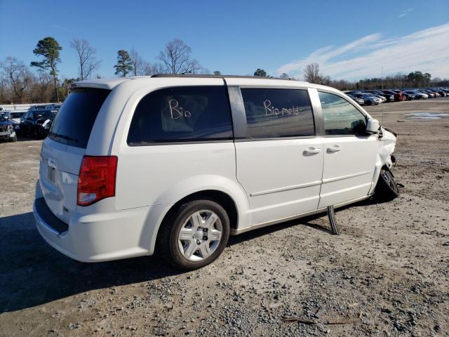 2C4RDGCG4CR356829 - 2012 DODGE GRAND CARA SXT WHITE photo 3