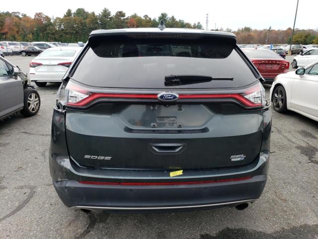 2FMTK4J92FBC36454 - 2015 FORD EDGE SEL GRAY photo 6