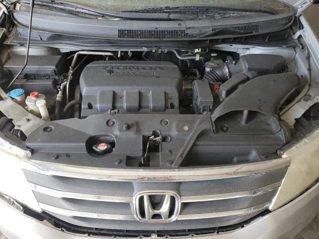 5FNRL5H60BB057825 - 2011 HONDA ODYSSEY EXL SILVER photo 12