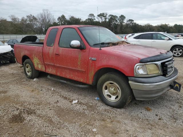 1FTZX17221NC00690 - 2001 FORD F150 RED photo 4