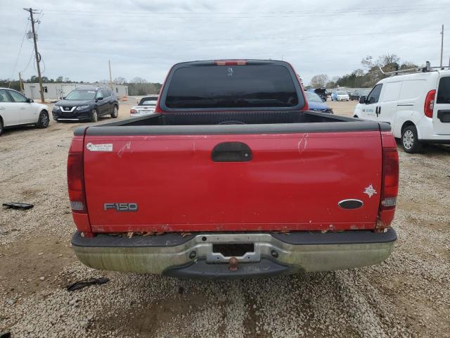 1FTZX17221NC00690 - 2001 FORD F150 RED photo 6