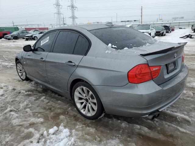 WBAPK7C59BA972795 - 2011 BMW 328 XI GRAY photo 2