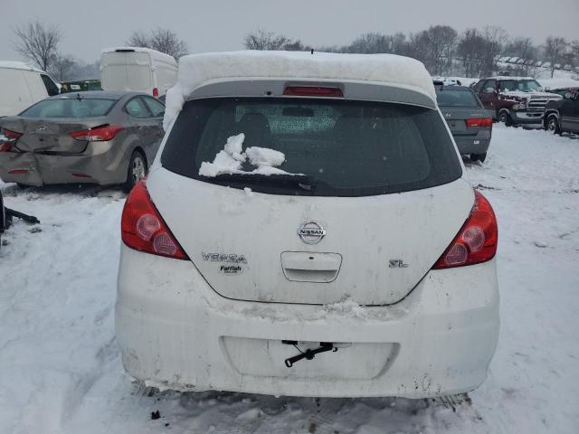 3N1BC1CP6BL504902 - 2011 NISSAN VERSA S WHITE photo 6