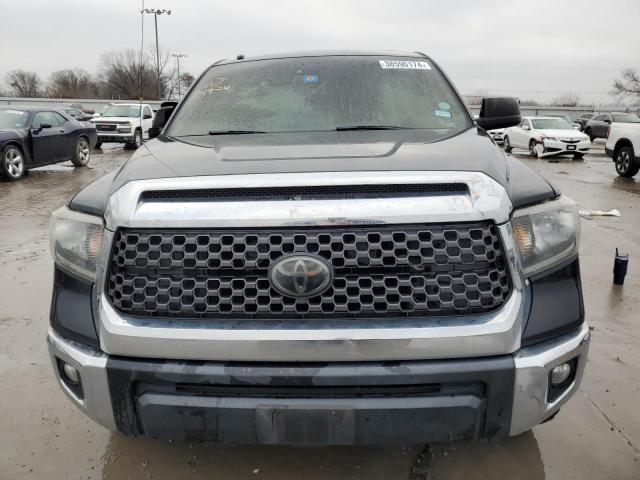 5TFRM5F19JX133535 - 2018 TOYOTA TUNDRA DOUBLE CAB SR/SR5 BLACK photo 5