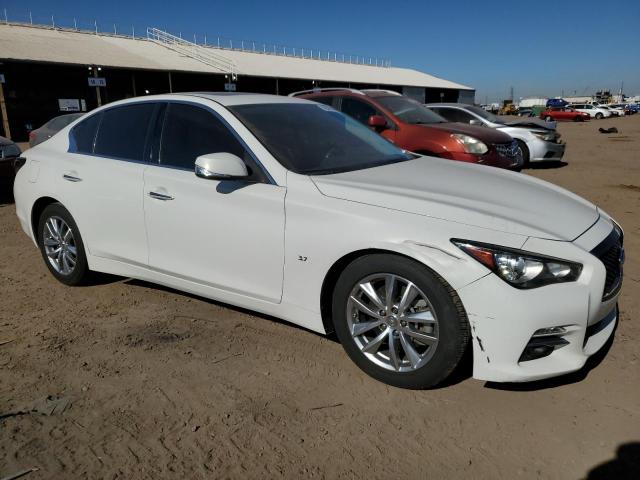 JN1BV7AP0FM354703 - 2015 INFINITI Q50 BASE WHITE photo 4