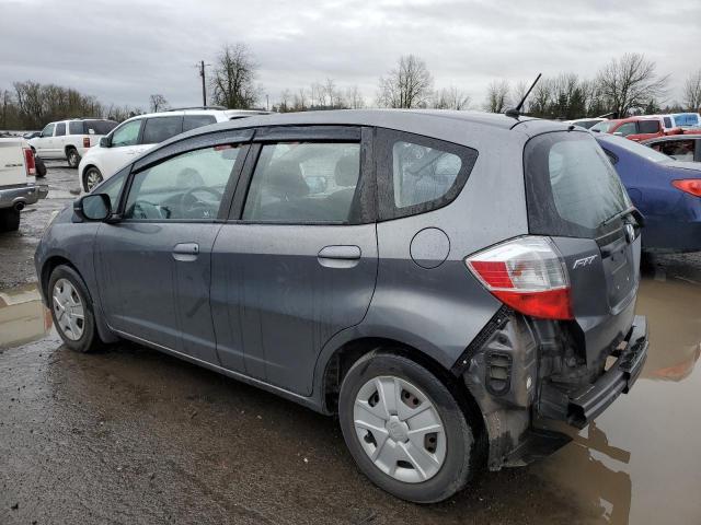 JHMGE8H30DC027408 - 2013 HONDA FIT GRAY photo 2