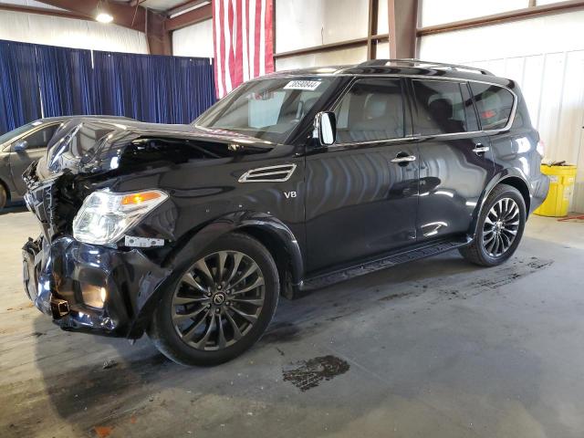 JN8AY2NE8L9782310 - 2020 NISSAN ARMADA PLATINUM BLACK photo 1