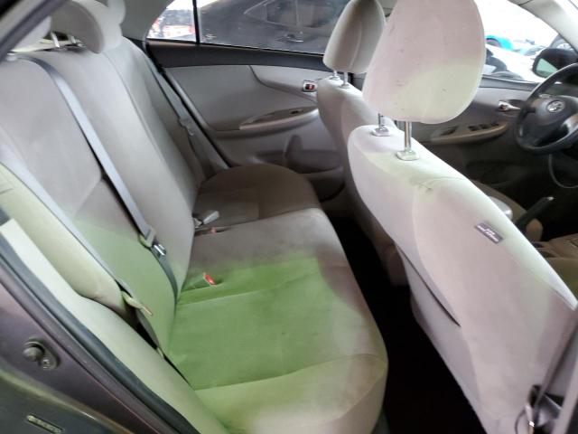 2T1BU4EEXBC672679 - 2011 TOYOTA COROLLA BASE CHARCOAL photo 10