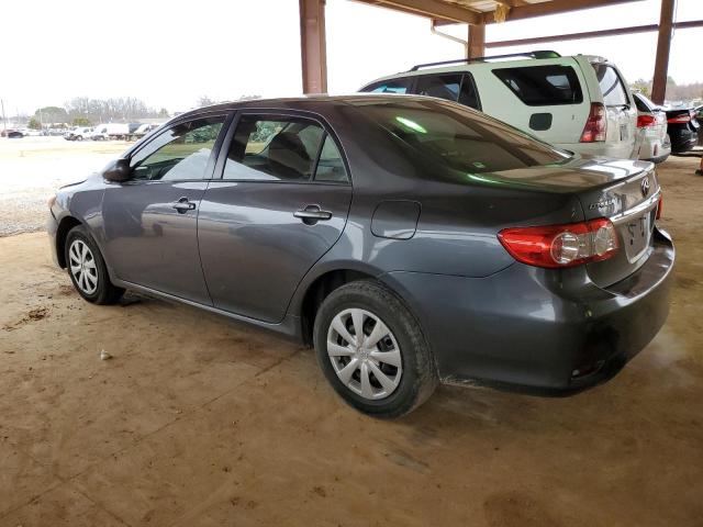 2T1BU4EEXBC672679 - 2011 TOYOTA COROLLA BASE CHARCOAL photo 2