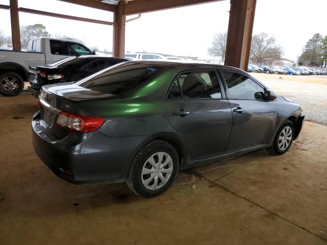 2T1BU4EEXBC672679 - 2011 TOYOTA COROLLA BASE CHARCOAL photo 3