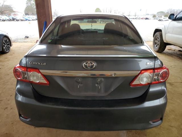 2T1BU4EEXBC672679 - 2011 TOYOTA COROLLA BASE CHARCOAL photo 6