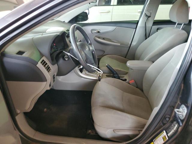 2T1BU4EEXBC672679 - 2011 TOYOTA COROLLA BASE CHARCOAL photo 7