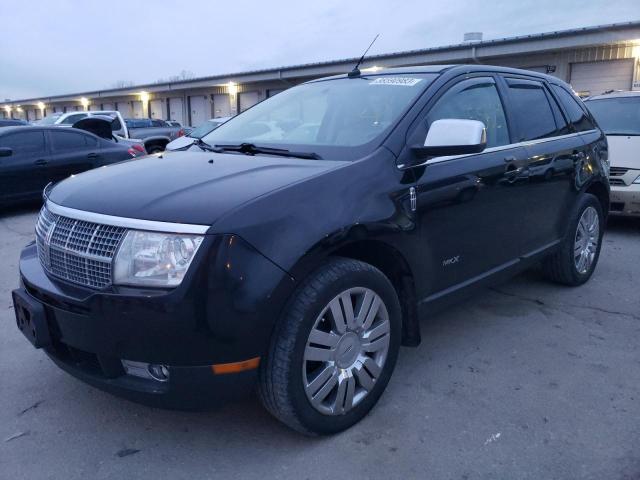 2LMDU88C68BJ19216 - 2008 LINCOLN MKX BLACK photo 1