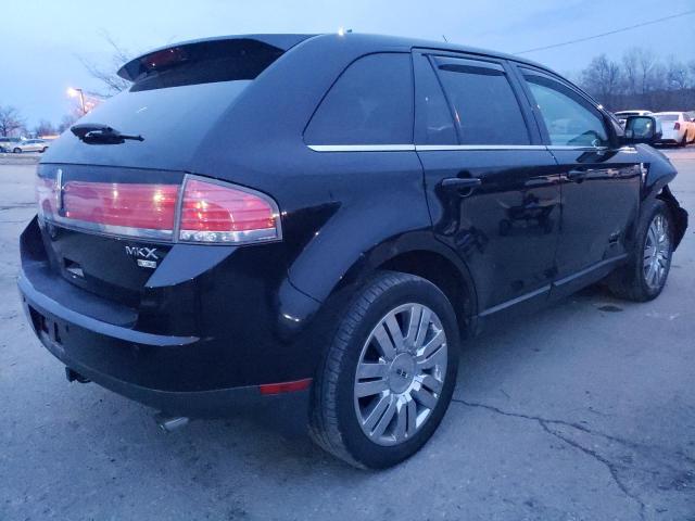 2LMDU88C68BJ19216 - 2008 LINCOLN MKX BLACK photo 3