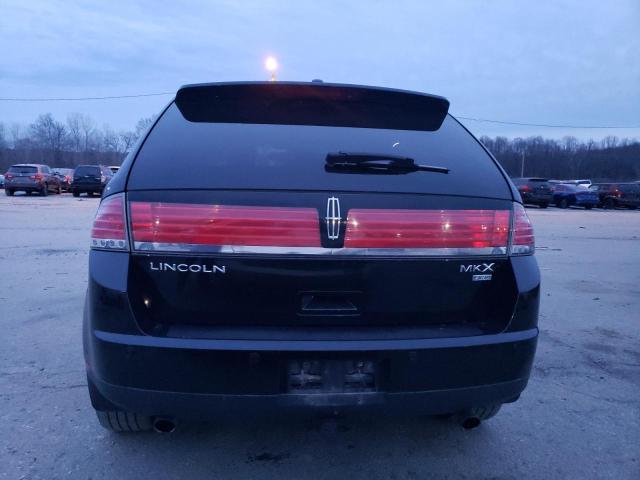 2LMDU88C68BJ19216 - 2008 LINCOLN MKX BLACK photo 6