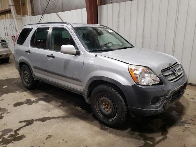 JHLRD78855C022213 - 2005 HONDA CR-V EX SILVER photo 4