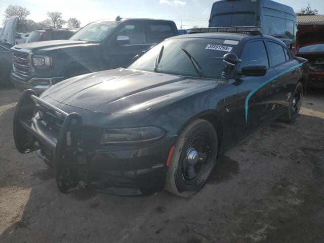 2C3CDXAT0MH525231 - 2021 DODGE CHARGER POLICE BLACK photo 1