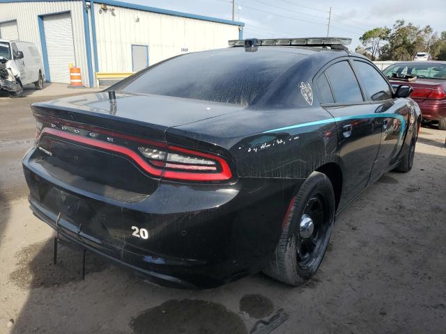 2C3CDXAT0MH525231 - 2021 DODGE CHARGER POLICE BLACK photo 3