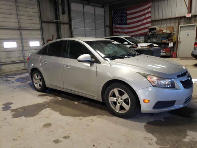 1G1PF5SC7C7284670 - 2012 CHEVROLET CRUZE LT SILVER photo 4