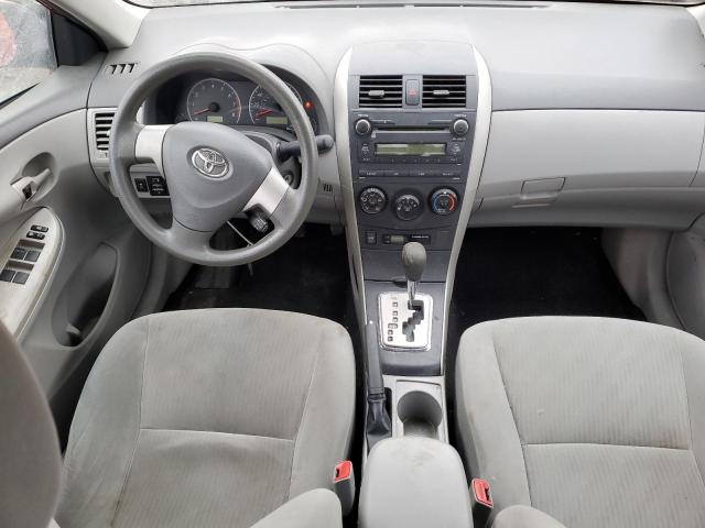 1NXBU4EE6AZ278139 - 2010 TOYOTA COROLLA BASE RED photo 8