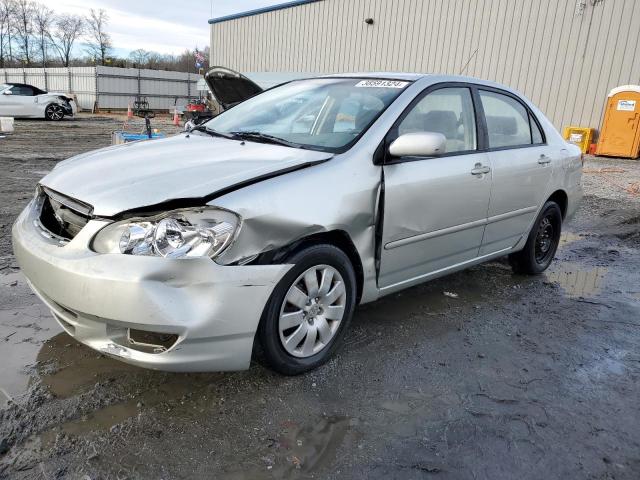 JTDBR32E430044208 - 2003 TOYOTA COROLLA CE BEIGE photo 1