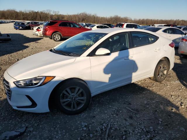 5NPD84LF8JH368870 - 2018 HYUNDAI ELANTRA SEL WHITE photo 1