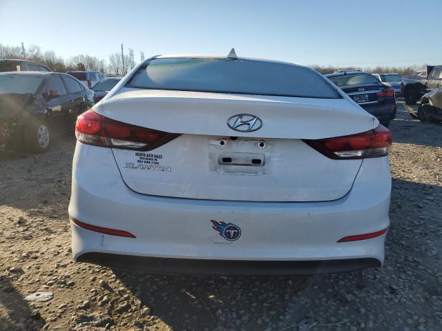 5NPD84LF8JH368870 - 2018 HYUNDAI ELANTRA SEL WHITE photo 6