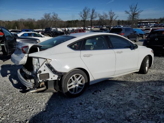 3FA6P0H73GR198953 - 2016 FORD FUSION SE WHITE photo 3